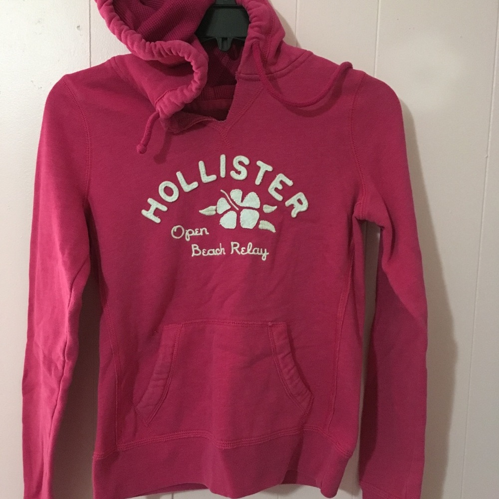 Hoodie Hollister pink